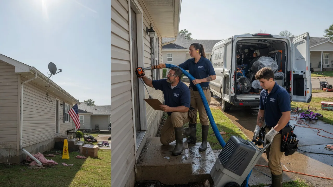 Ceiling Water Damage Restoration in Tolley, ND near me